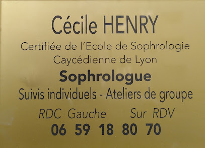 Cecile Henry Sophrologue, Centre De Bien-Être à Lyon 06