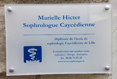 Marielle Hicter Sophrologue Caycédienne à Arras, Centre de Bien-Etre à Arras