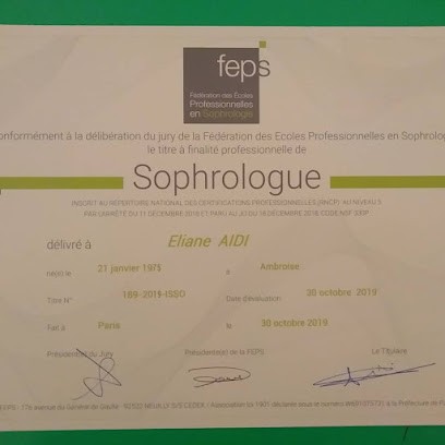 SOPHROLOGIE & COACHING ÉLIANE AIDI: Cancers Burn Out Stress Sommeil Grossesse Addictions...Adultes Enfants Handicaps Agées, Centre de Bien-Etre à Saverdun