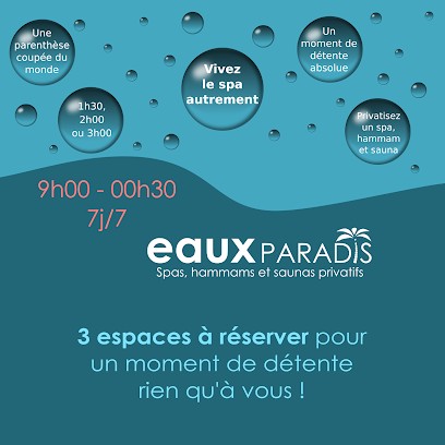 EAUX PARADIS, Centre de Bien-Etre à Pessac