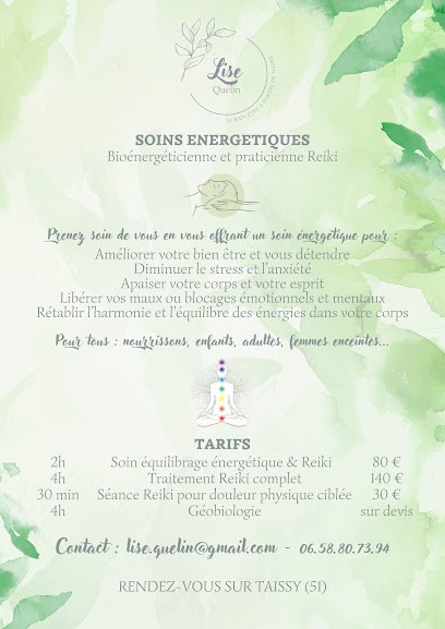 Lise Quélin ENERGETICIENNE, Centre de Bien-Etre à Taissy