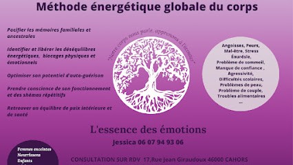 Jessica Laloux - MEGC- L'essence des émotions, Centre de Bien-Etre à Cahors