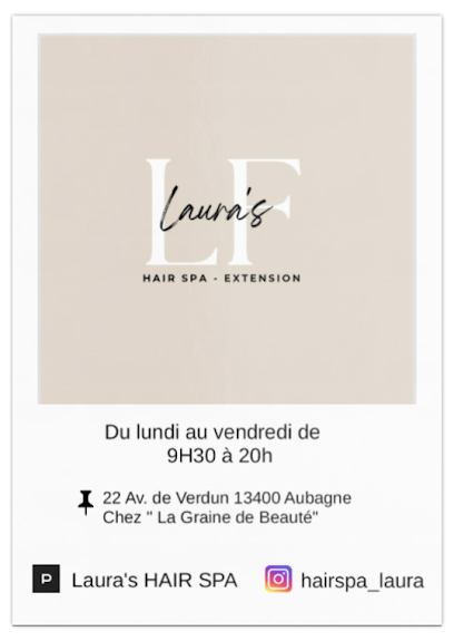 Laura's Hair Spa - Extension (Head Spa), Centre De Bien-Être à Aubagne